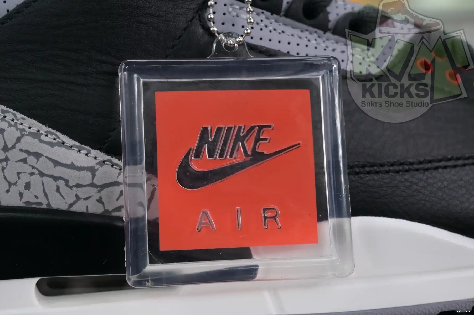 Kimikick 3“Black Jordan Air Cement Reimagined” 0825